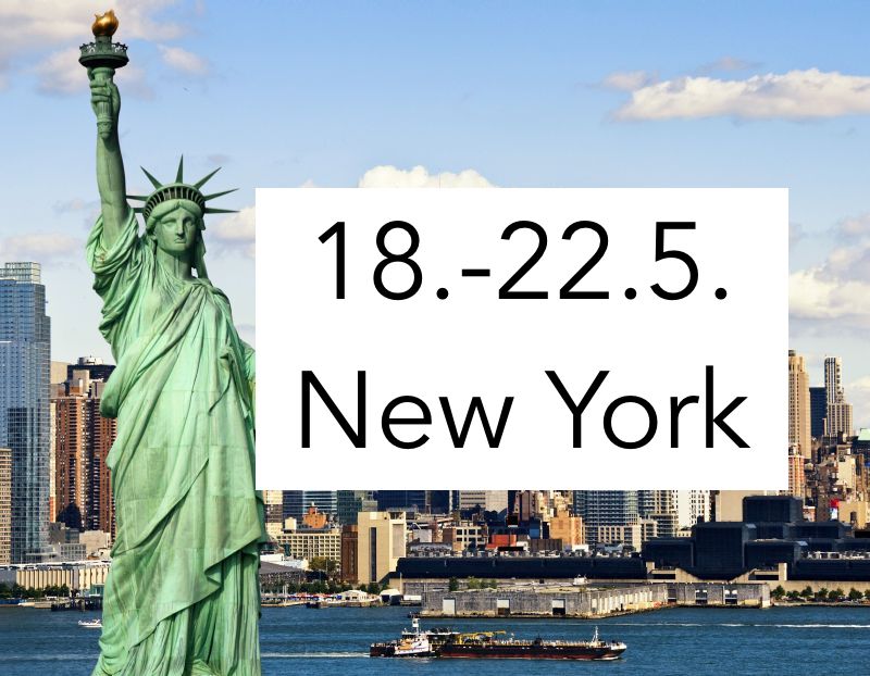New York Reise Fotografie und Kunstmarkt am 18.-22. Mai 2022